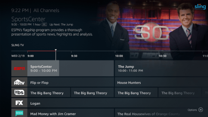 Amazon Fire TV Channel Guide adds Sling, Hulu & YouTube TV