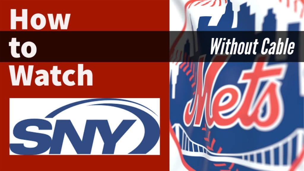 how to watch SNY
